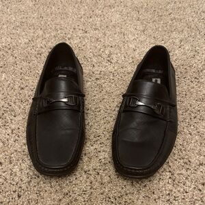 Elegant Black Leather Loafers for Men